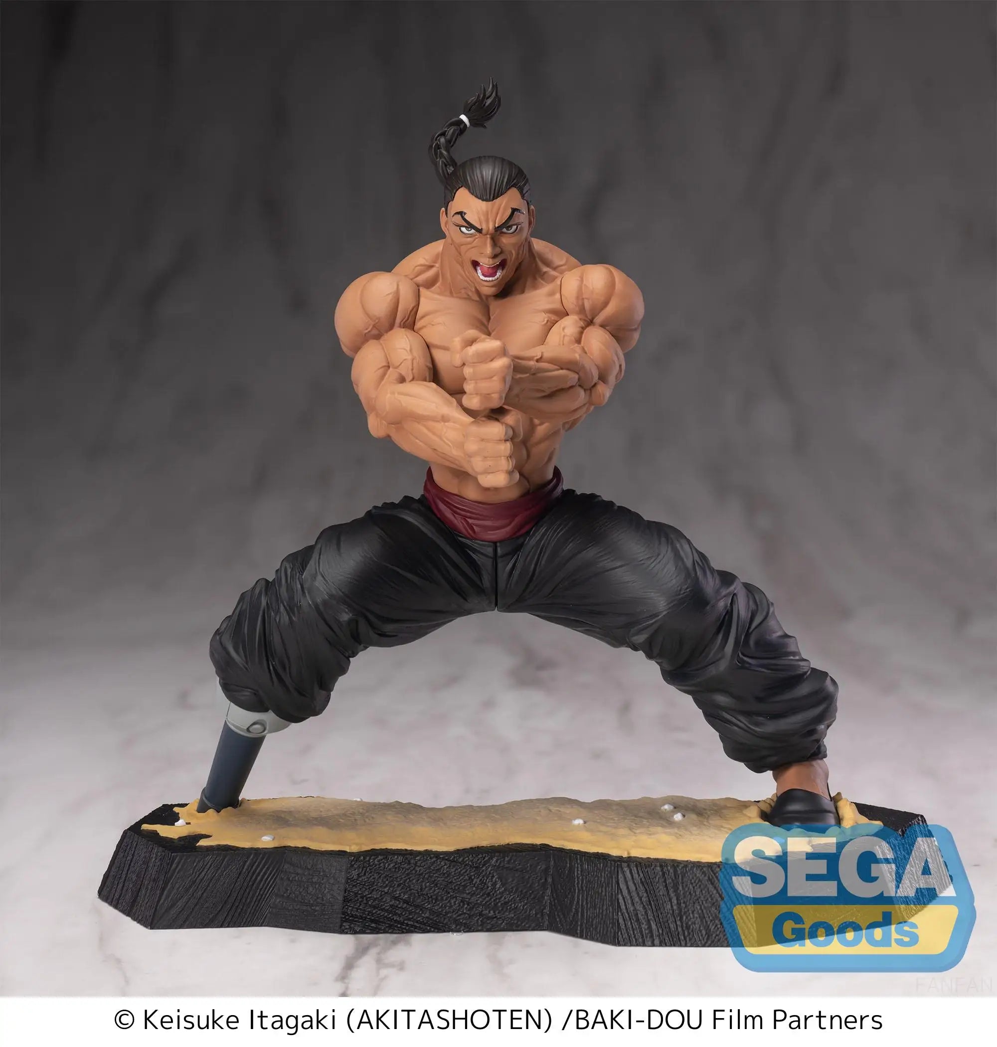 Genuine Sega Luminasta Baki Dou Kaioh Retsu PVC Action Figure Sega Model Figurine Toys For Otaku Gift
