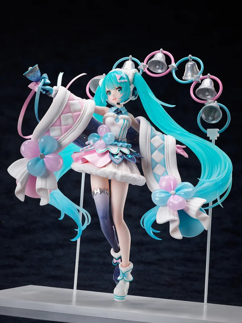 In stock Genuine MIKU Magical Mirai 2020 22.5cm PVC Action Figure Anime Figure Model Toys Figure Collection Doll Gift