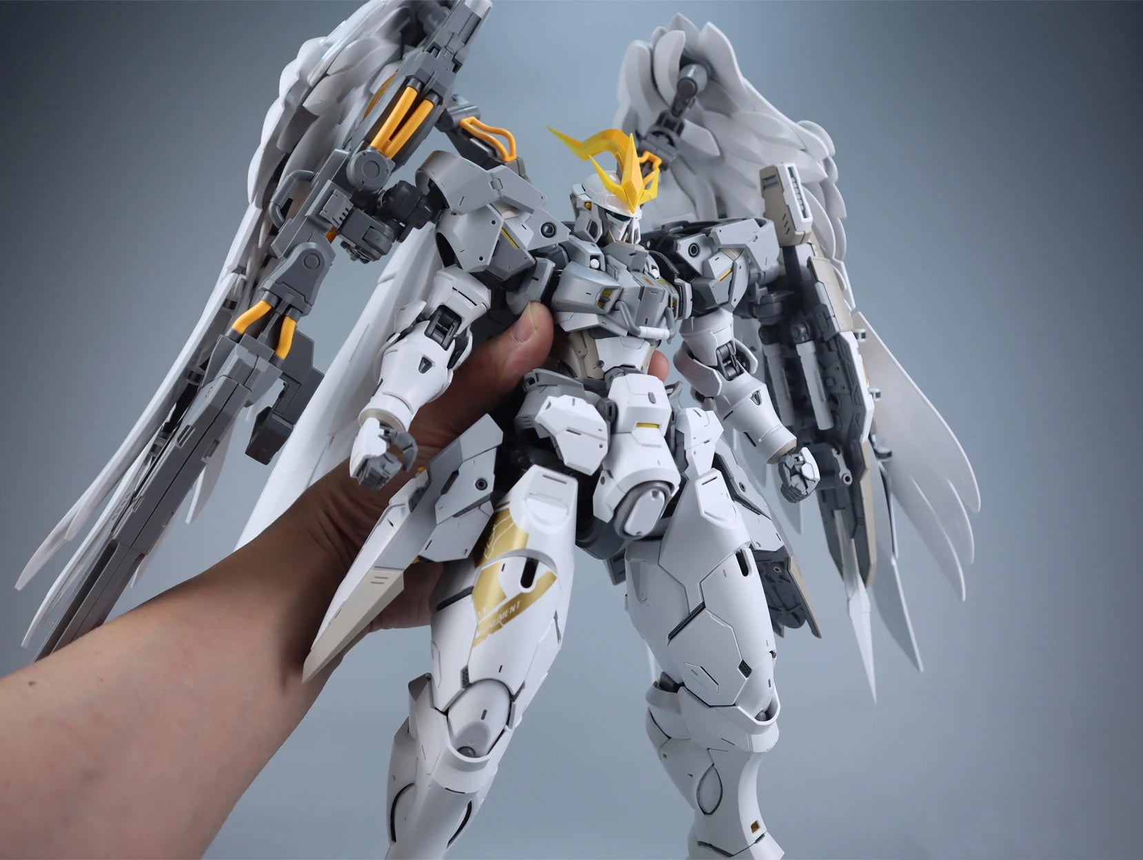 In Stock Originate Strangework MONUMENT-EX PEPAIRTYPE Assembling Model Toys 1/60 SCALE PLASTIC MODEL Tallgeese Flugel OZ-00MS