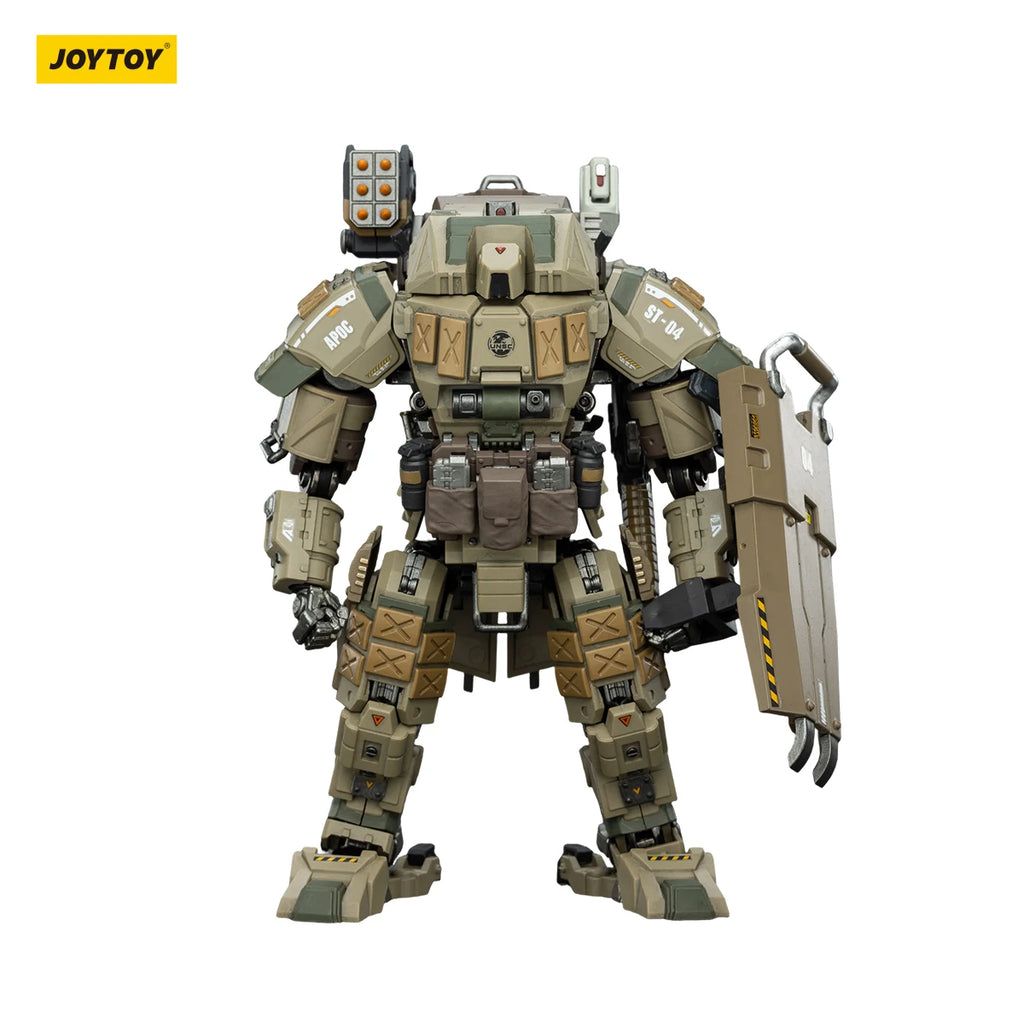 JOYTOY 1/25 Action Figure APOC Series Iron Vanguard Heavy Assault Mech UNSC Sniper Ivan Anime figures Toys