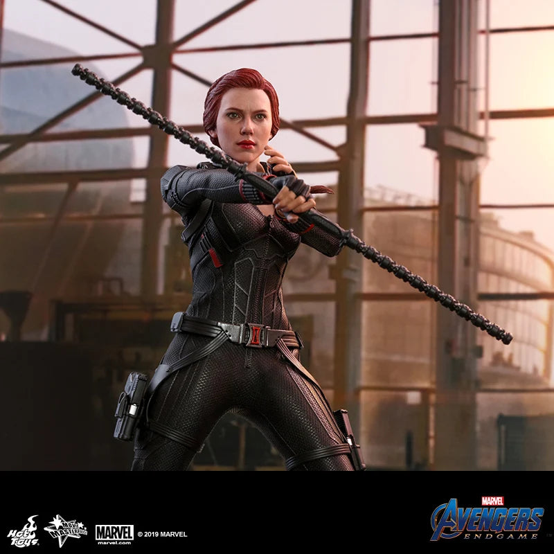HotToys Black Widow 1:6 Scale Collectible Action Figure Avengers Endgame Marvel Movie Premium Model For Adult Collectors Gift
