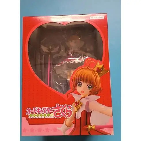 20cm Anime Figure Card Captor Kinomoto Sakura Model Figurines Genuine Lovely Girl Decorative Collectible Adult Kids Dolls Toy Gi