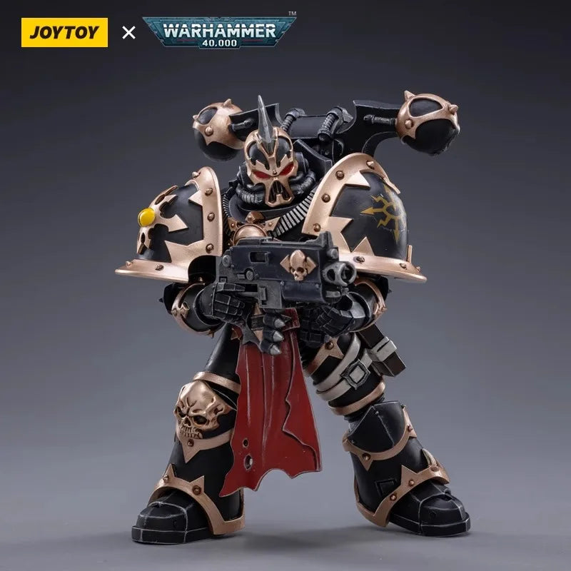 Joytoy Warhammer 1/18 Actionfiguren Chaos Space Marines Black Legion Marine E Modell Spielzeug Jungen Geschenke 3,75 Zoll