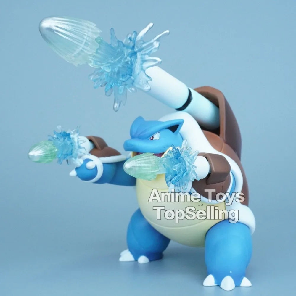 15.5cm/6.1in Anime Pokemon Figure Blastoise Action Figures Pvc Collection Model Toys for Children Gifts