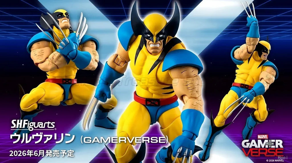 【MT】Pre-sale Original BANDAI SPIRITS S.H.Figuarts MARVEL WOLVERINE GAMERVERSE Action Figures Toy Collection