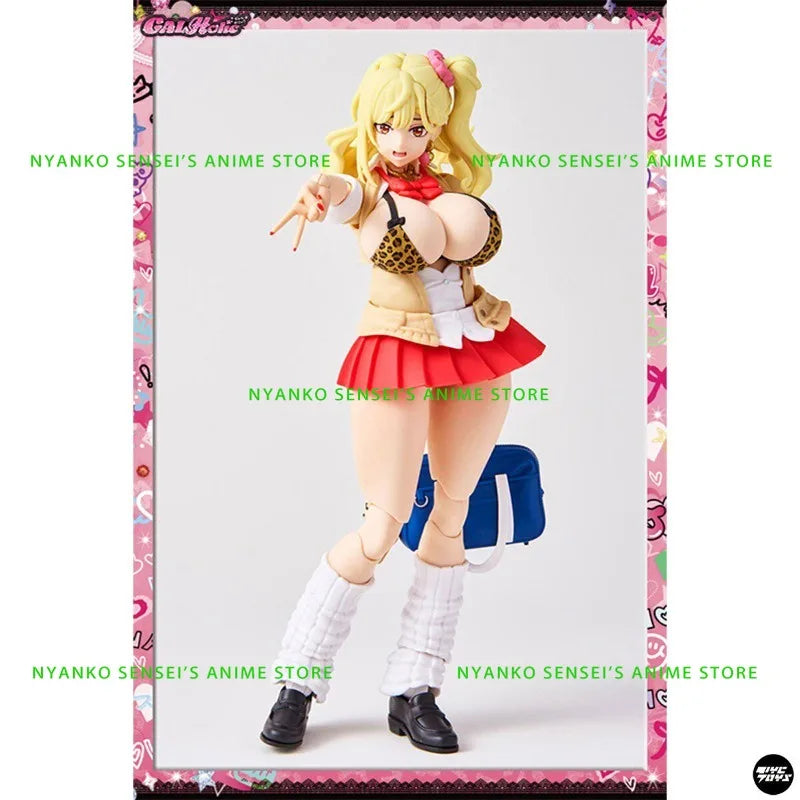In Stock AMAKUNI GALHolic Nanaho 1/10 Plastic Model Kit Action Figure Mecha Musume Anime Model Trendy Toys Desktop Collectibles