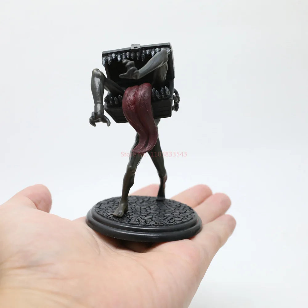 10 cm große Dark Souls Actionfiguren Faraam Knight und Mimic Modellfigur Puppe Schreibtischdekoration Sammlerstück Kinderspielzeug Geburtstagsgeschenk