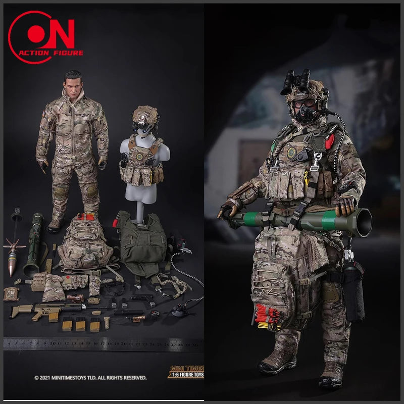 mini times toys 1/6 M028 US Army Special Force Soldier Action Figure 12'' Male Soldier Action Figure Full Set Collectible Model