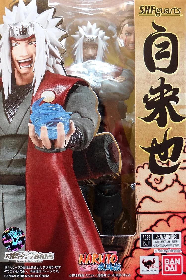 Bandai Original S.H.Figuarts Series Naruto Action Figure Anime Movable Character Assembly Figures Model Toys Collectible Model