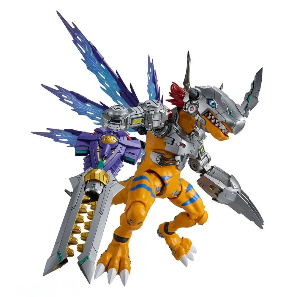 Adult Toy Bandai Digimon Adventure Anime Model FRS METALGREYMON VACCINE Action Figure Assembly Collectible Ornament Robot