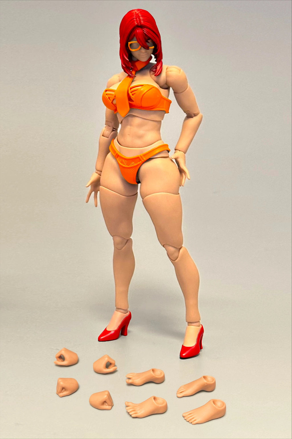 FB001 Pre-sale 1/12 Scale Toys Three Colors Super Flexible Female Body Model Fit 6-inch Action Figures Birthday Gift Decoration