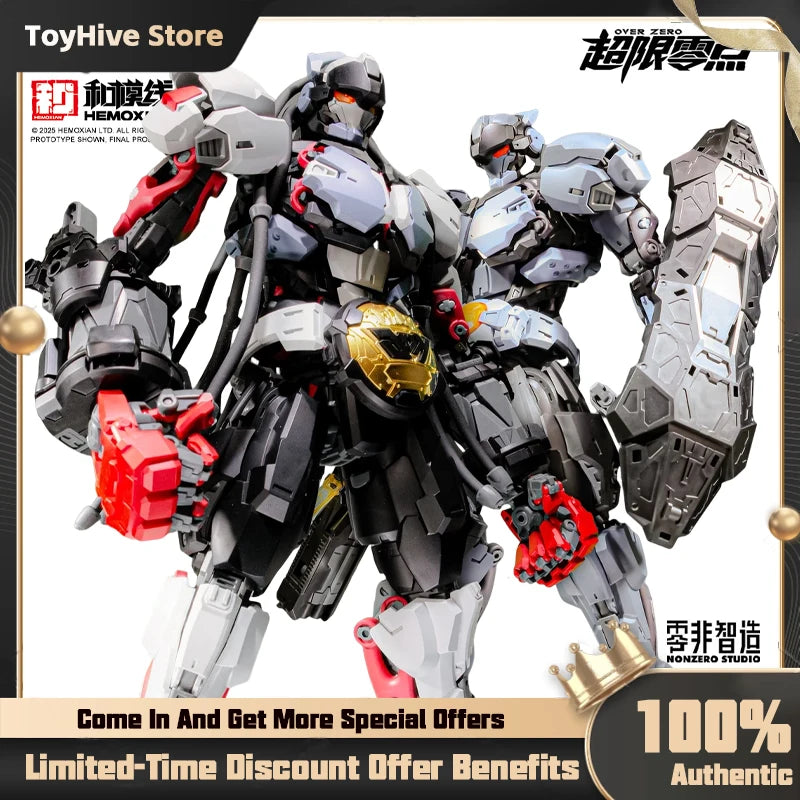 【IN STOCK】HEMOXIAN OVER ZERO 1/10 Vol.3 Boxer BAKI Assembly Model Kit Robot Action Figures Plastic Model Toys Halloween Gifts