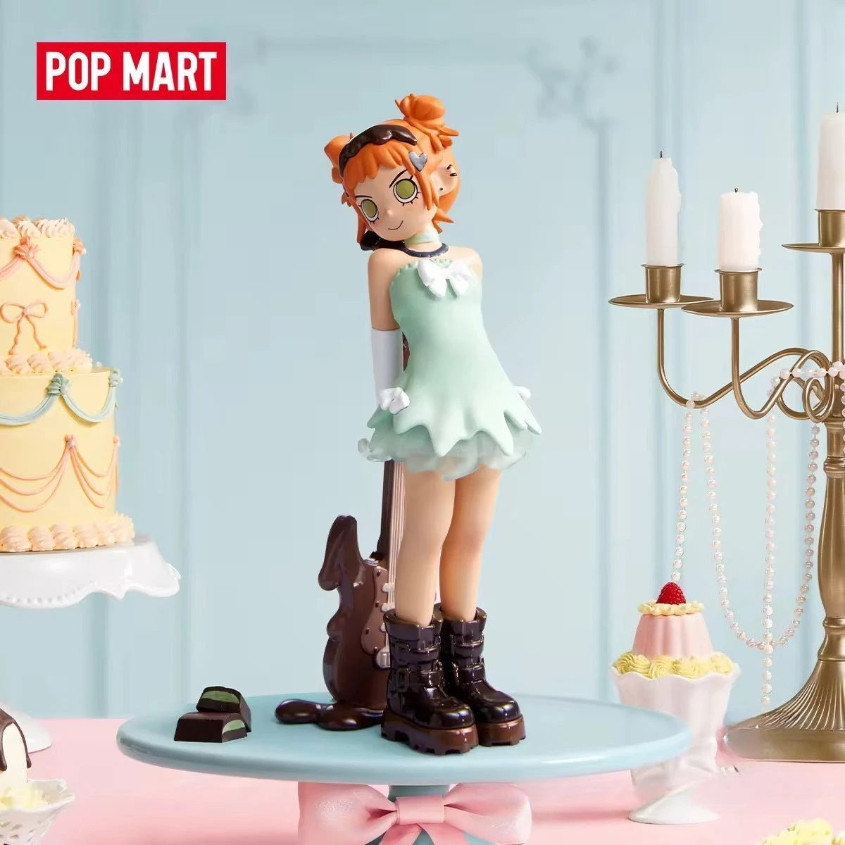 POP MART Peach Riot Fashion Supermodel Series Figurine Blind Box Toys Doll Cute Anime Figure Desktop Kawaii Birthday Collection