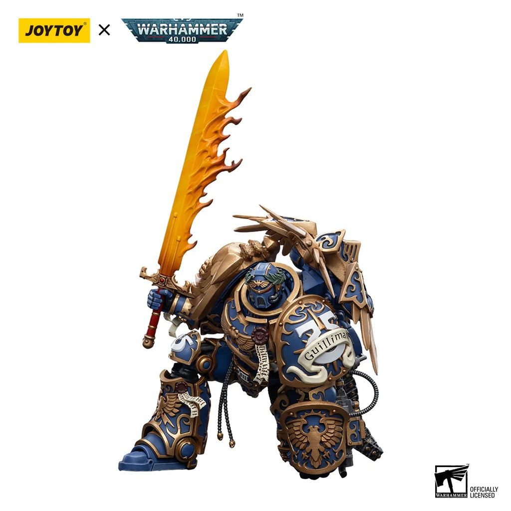 JOYTOY Warhammer 40k 1/18 Action Figures Anime 18.1cm Ultramarines Primarch Roboute Guilliman