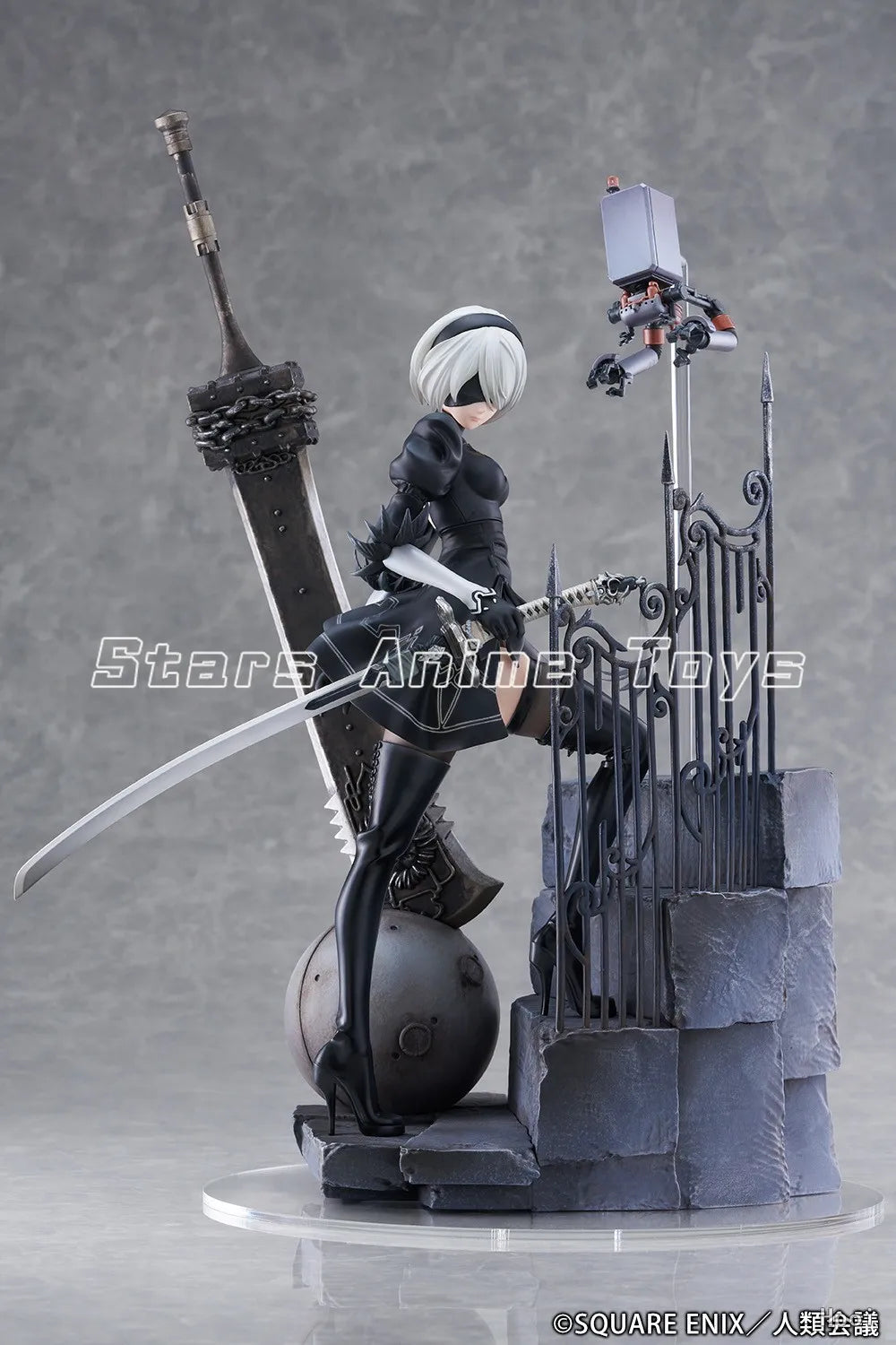 Original PROOF NieR:Automata Ver1.1a 2B Explore 1/7 Anime Figure Toy