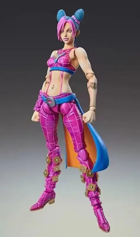 Anime jojo bizarre adventure Kujo Jotaro Dio Brando Diavolo Bruno Bucciarati Leone Abbacchio Jolyne Cujoh Action Figure