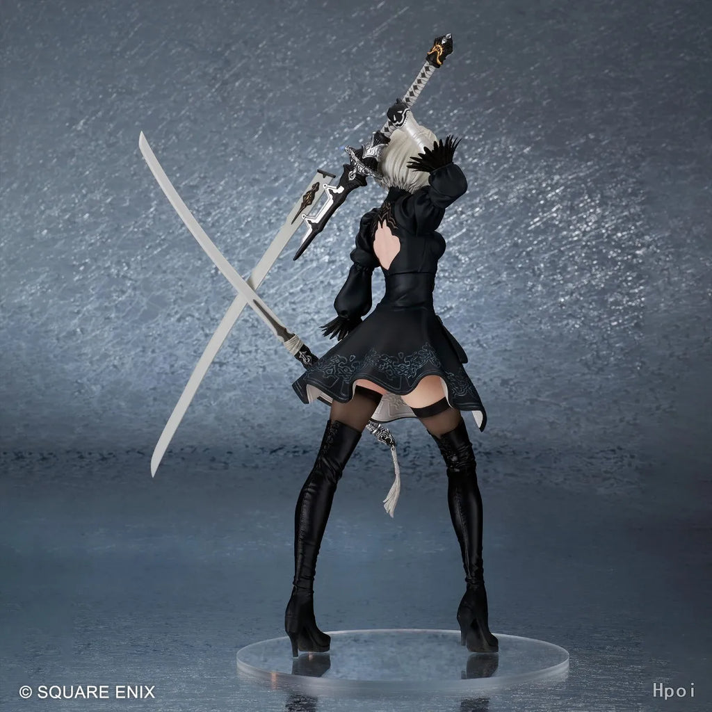 18CM Anime NieR: Automata - YoRHa No. 2 Type B - Version 2.0 Premium Chokonose Model Toy Doll Action Figure
