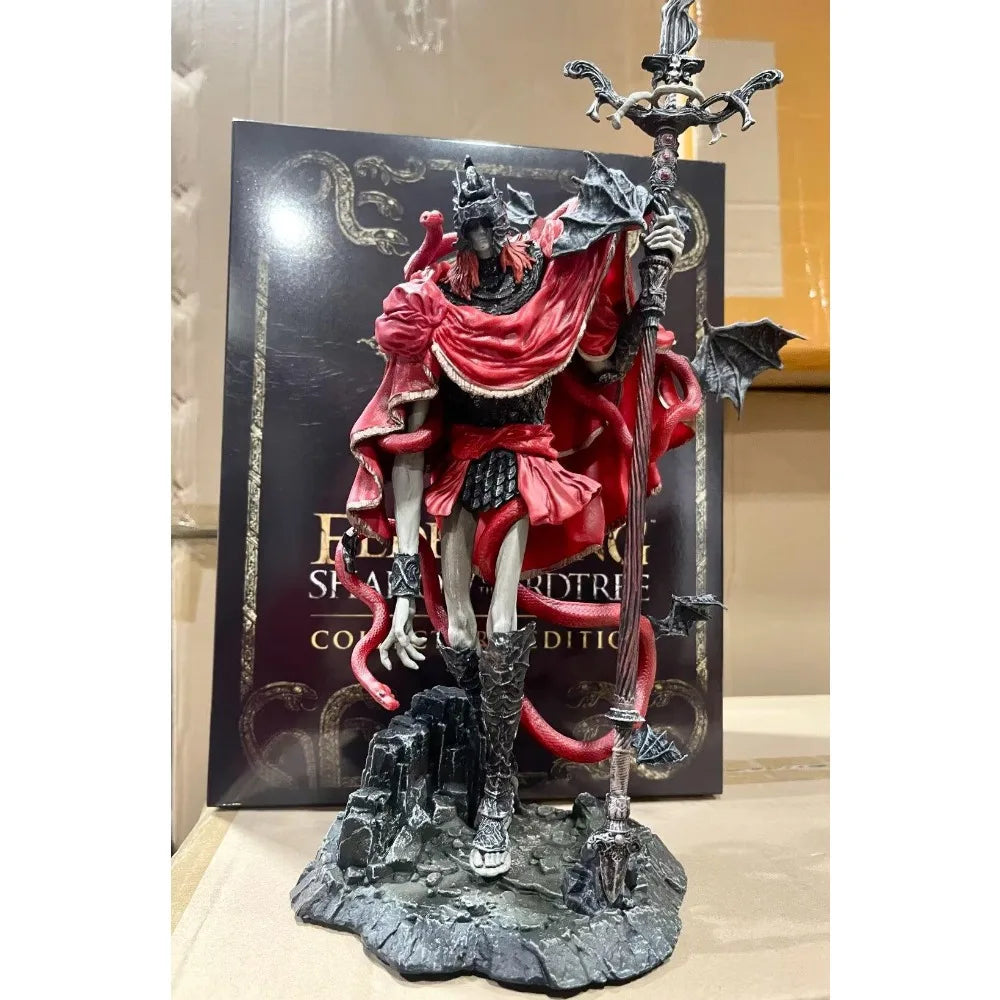 BANDAI 46cm Elden Ring Shadow of The Erdtree Malenia PVC Action Figure Statue Model Game Collector Toys Gift for Adults Fan Gift