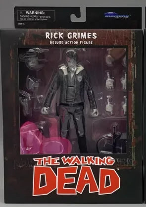 Diamond Select Toys Walking Dead Rick And Michonne Action Figure - Collectible Movable Doll Comic Version Genuine Puppets
