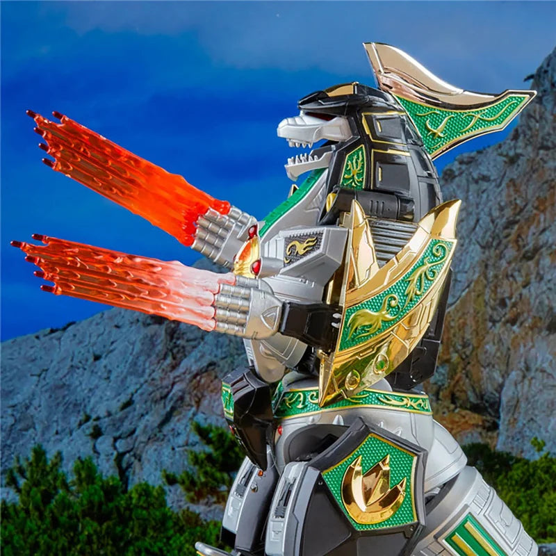 In Stock Hasbro Super Sentai Power Rangers Dinosaur Squad Dragon God Zord Dragon Emperor Caesar Robot Collector