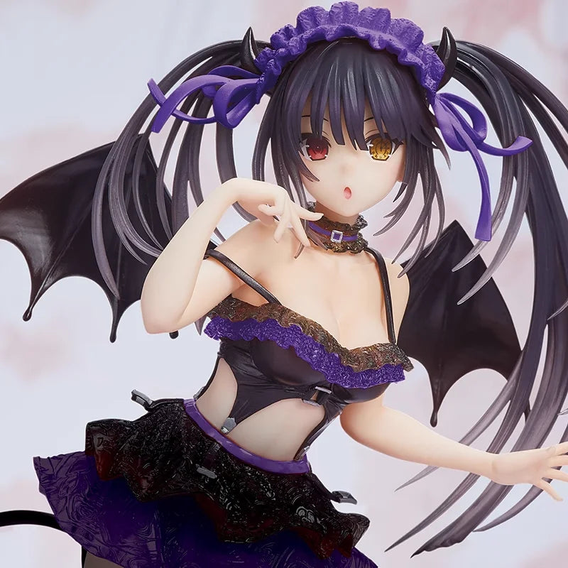 In Stock Original TAITO Date A Live Tokisaki Kurumi Little Devil Anime Figure Desktop Ornaments Model Collection Model Doll