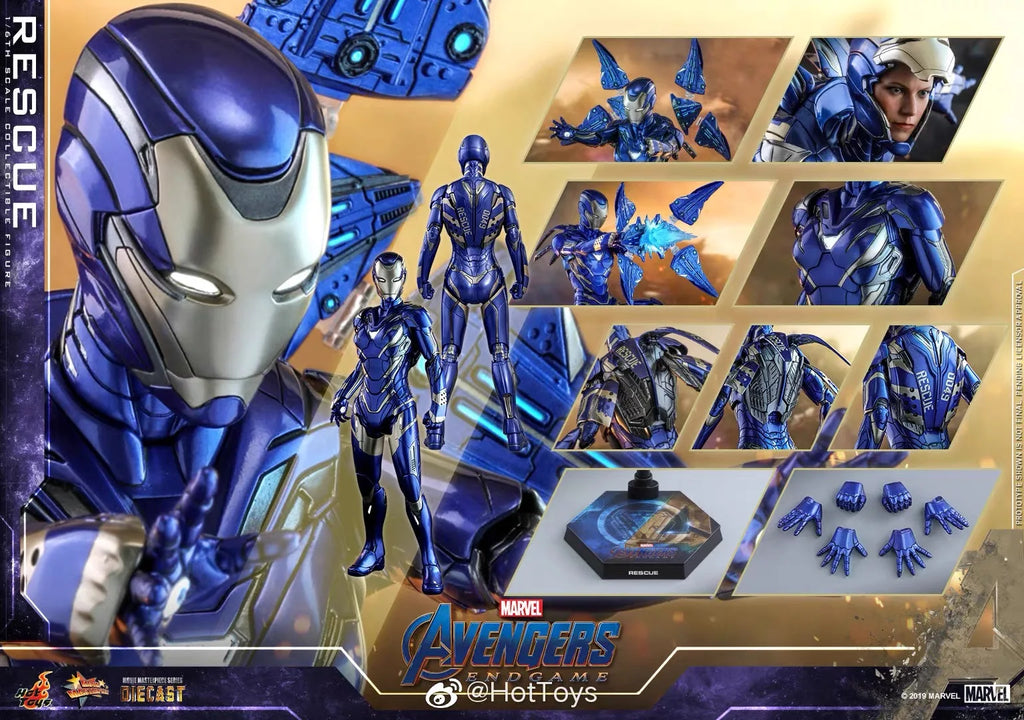 New Genuine Hot Toys HT MMS538D32 Avengers End Game Little Chili MK49 1/6 Scale Action Figures Collectible Model Toys Customized