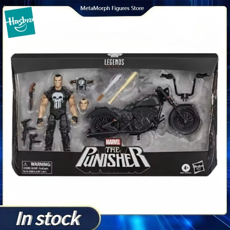 Original Hasbro Marvel Legends Series The Punisher Anime Figure Toy Collection Gift