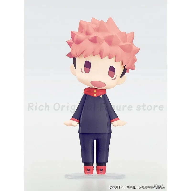【In Stock】Original GSC HELLO! GOOD SMILE Jujutsukaisen YUJI ITADORI Anime Figure Model Toys Ornaments