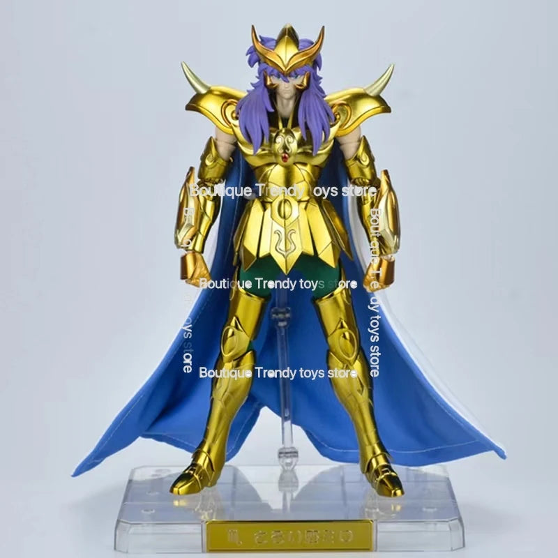 MST Saint Seiya Myth Cloth Pisces Aphrodite Scorpio Milo Aquarius Camus Capricorn Shura Leo Aiolia Gemini Saga Plus 3.0 Figure