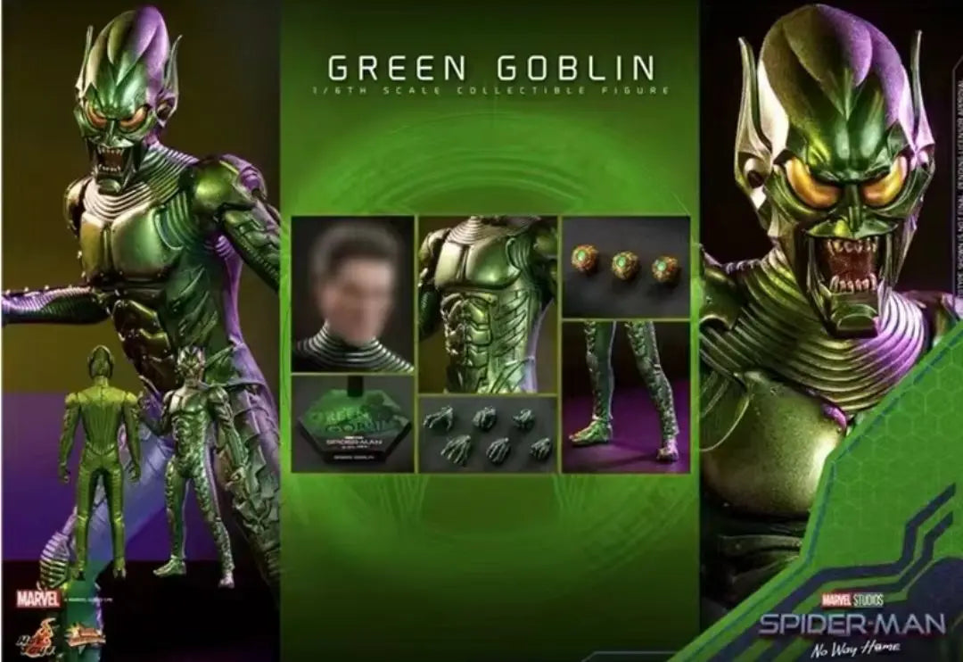 In Stock Hot Toys Spider-Man: No Way Home Green Goblin MMS630 1/6 Scale Collectible Figure Gift