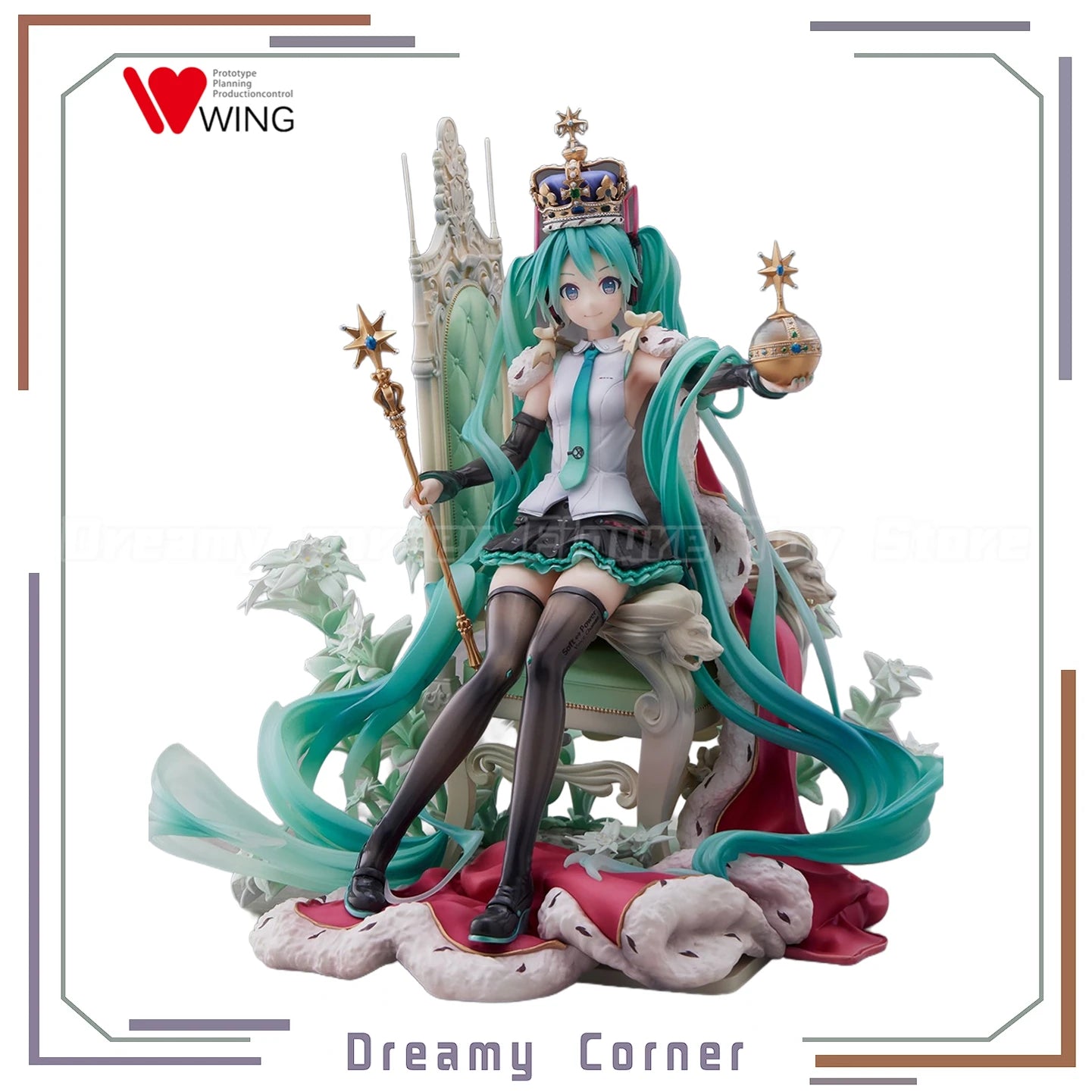 【In Stock】WING Spiritualale Piapro Characters Hatsune Miku 39's Special Day 1/7 Scale Figure Gift Model Toy