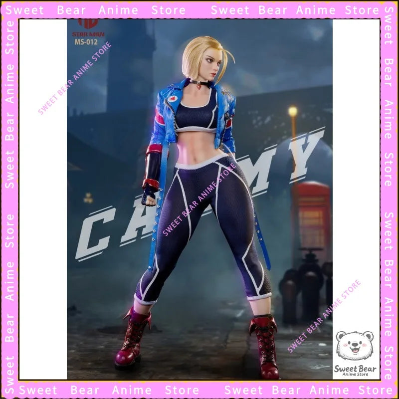 In Stock STARMAN 1/6 MS-012 Female Agent-Blue Silicone Soldier Action Figure Anime Model Trendy Toys Desktop Doll Collectibles
