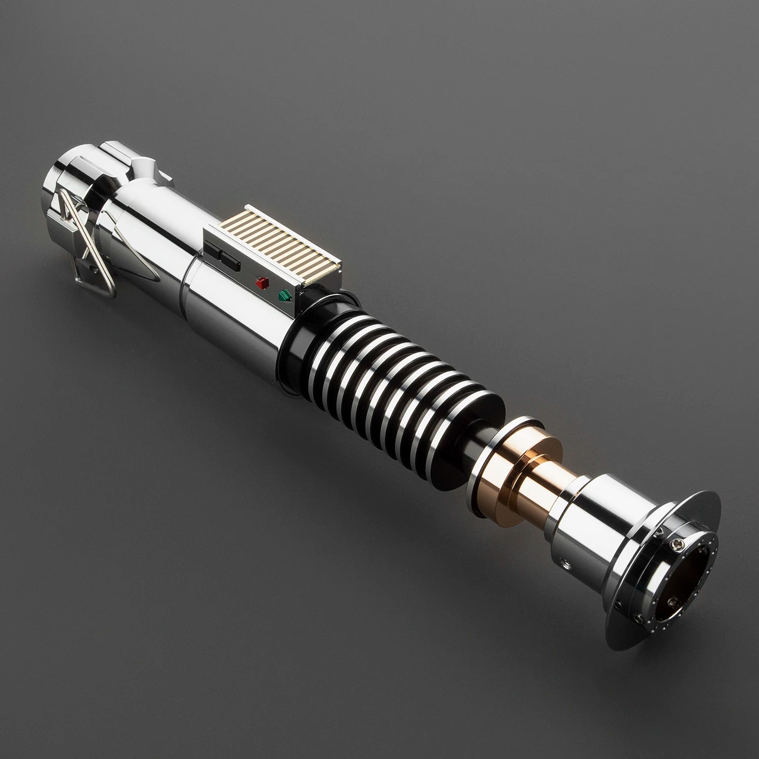 DamienSaber Luke Skywalker EP8 Lightsaber Heavy Dueling Xeno Pixel Saber Metal Hilt with 34 Sound Fonts Sensitive Smooth Swing