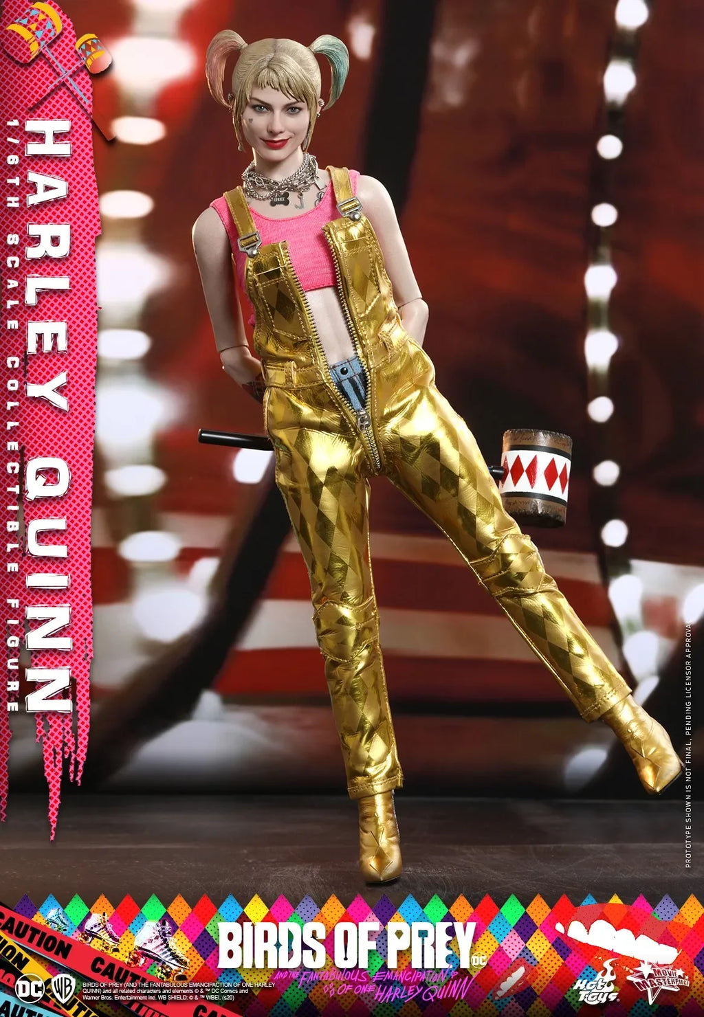In Stock HOTTOYS HT Birds of Prey 1/6 Harley Quinn Harley Quinn MMS565 Anime Action Figure Toy Gift Model Collection Hobby