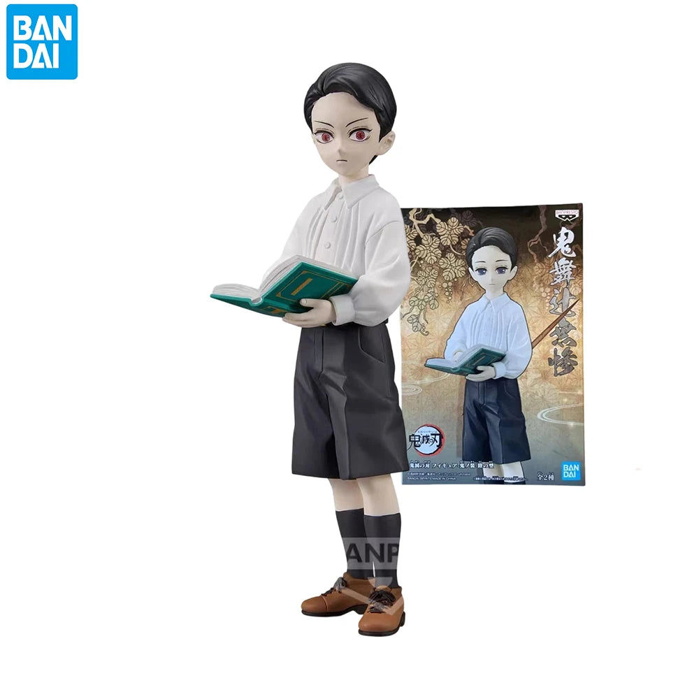Original Bandai Banpresto Demon Slayer Twelve Kizuki Gearspring Kibutsuji Muzan Hantengu Giyuutarou Gyokko Daki Pvc Figure Model