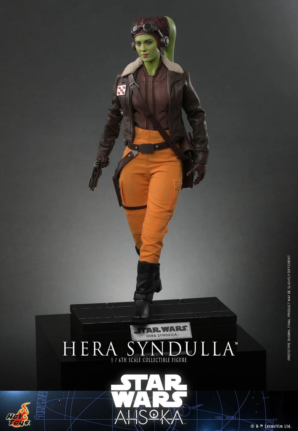 In Stock HotToys TMS113 Star Wars Ahsoka Hera Syndulla 1/6 Soldier Doll Anime Action Figure Toy Gift Model Collection Hobbies