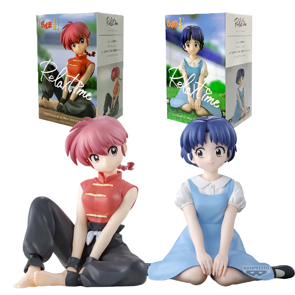 Оригинална фигурка BANDAINAMCO BANPRESTO Ranma 1/2 Relax Time Shampoo Tendou Akane Ranma от PVC, модел, колекционерска фигурка, играчка