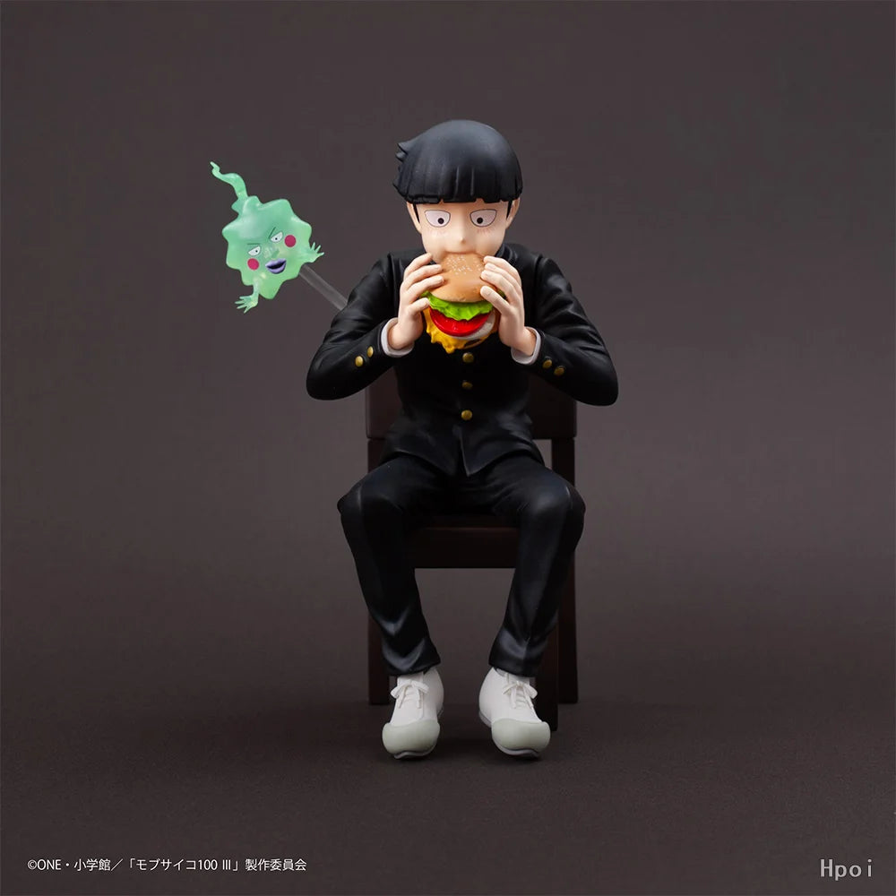 【Pre Sale】Original UnionCreative Mobpsycho100 III Bunbougu Cafe 2022 Reigen Arataka/Kageyama Shigeo Ekubo Gift Figurine Ornament