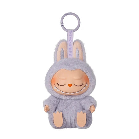 Authentic Pop Mart THE MONSTERS LABUBU Sitting Party Series Vinyl Plush Blind Box Figurine Pendant Labubu Original Collection