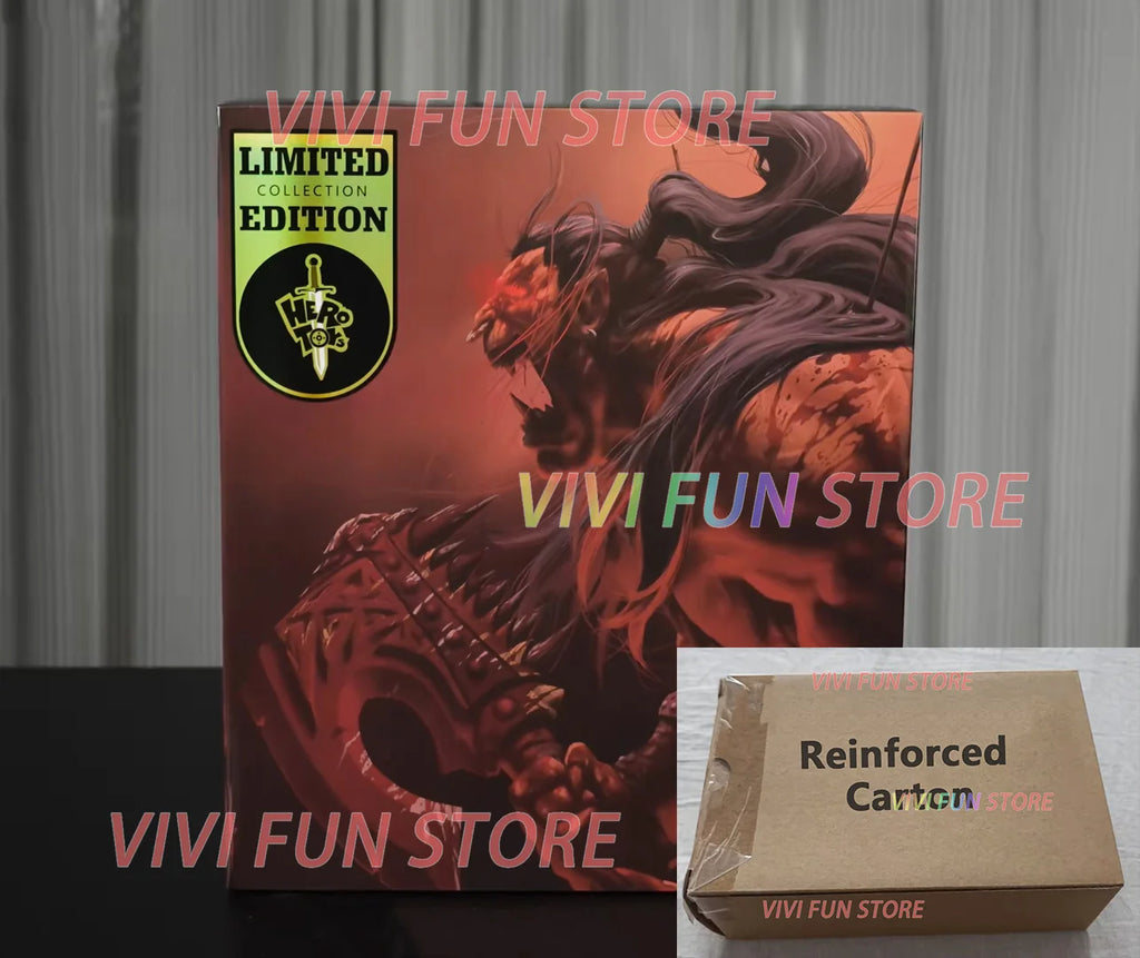 In Stock HERO TOYS LIMITED EDITION Grommash Hellscream Warcraft  1/10 Movable Model Collection Toys Metytoyz Orc Mannoroth