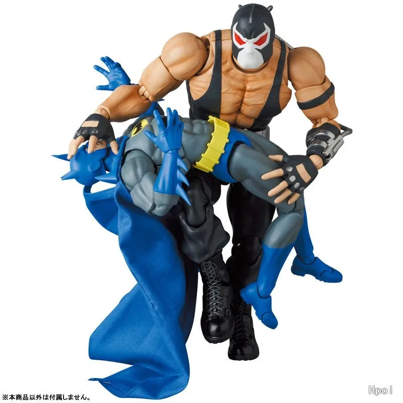Medicom Toy Original MAFEX BATMAN KNIGHTFALL Series 215 Expedition Batman\216 Bain Anime Action Figure Model Toys Gifts Fo Boys
