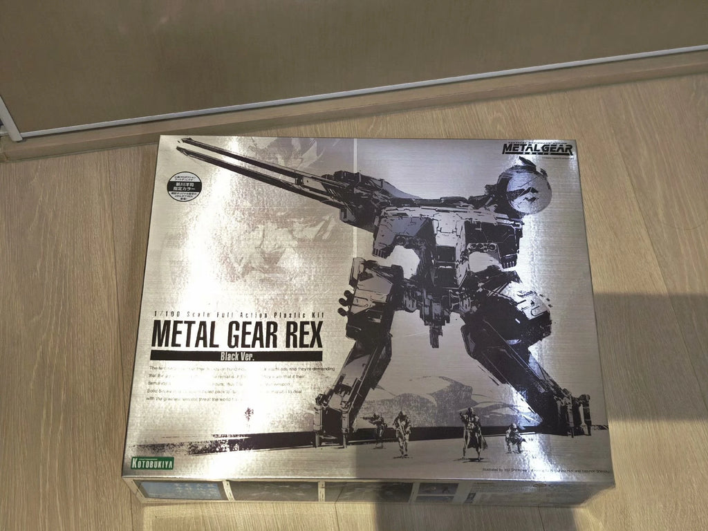Kotobukiya Metal Gear REX 1/100 Scale Full Action Plastic Model Kit Patriot Gun Tyrannosaurus Metal Gear Solid 4 ver