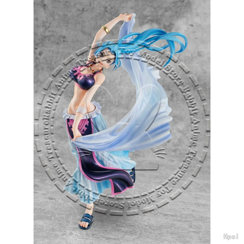In Stock Original Genuine MegaHouse Portrait of Pirates PVC Anime Statue Nefertari Vivi Figure Display Gift Toy Premium Figurine