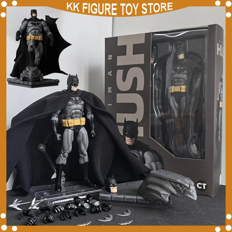 CT Toys Batman Figure Batman Mafex 126 Action Figures DC Justice League Hush Figurine The Dark Knight Collection Toy gifts