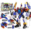 5 IN 1 Carbot Safari Saver Transformation Robot to Car Toys Action Figures Penta Storm Model Deformation Cars Toy Gift