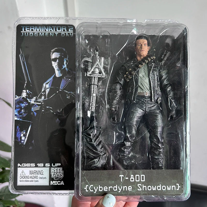 NECA The Terminator T-800 T-1000 Endoskeleton PVC Action Figure Collectible Model Toy 7 Types 18cm