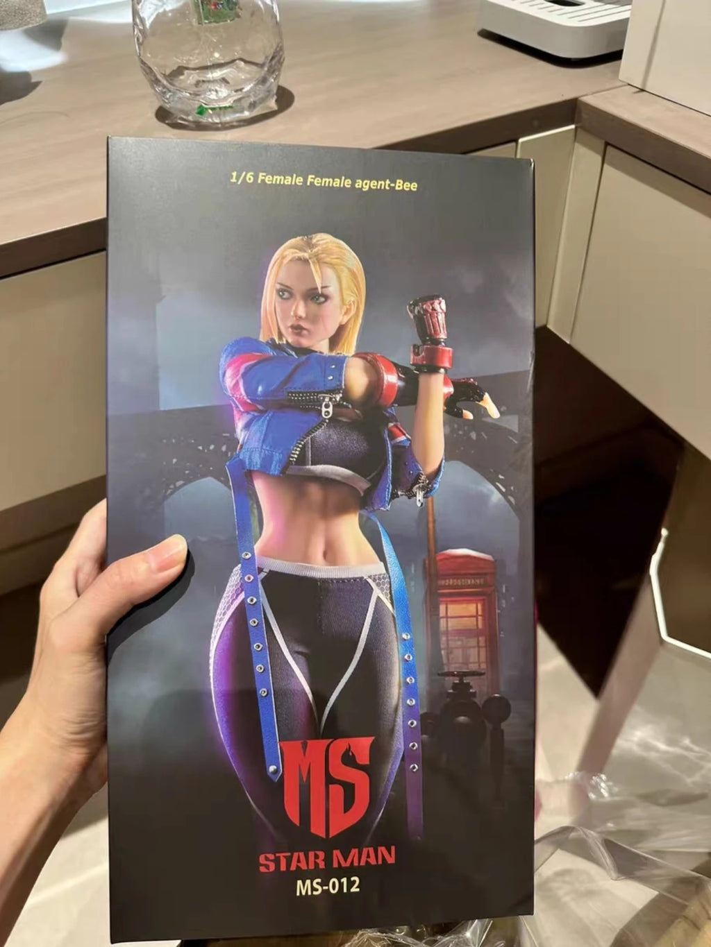 2025 New Stock Starman Ms-012 Scale Female Soldier 1/6 Blue Bee Brand New STREET FIGHTER 6 Cammy White Soldier Model Toys