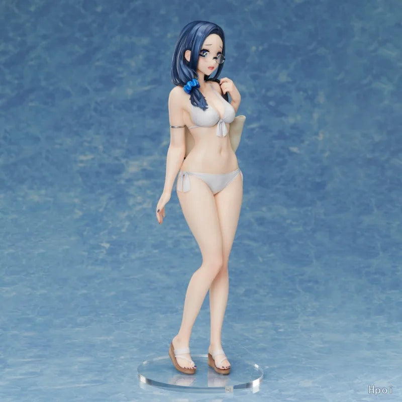In Stock Original UnionCreative Myopic Sister Date-chan DATE Key Swimsuit Ver Anime Figures Anime Figures Collection Decoration