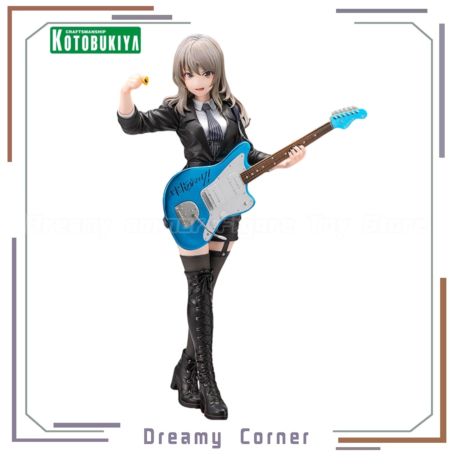 【In Stock】Original Kotobukiya GIRLS BAND CRY KAWARAGI MOMOKA 1/7 Scale Model Ornament Gift Collection