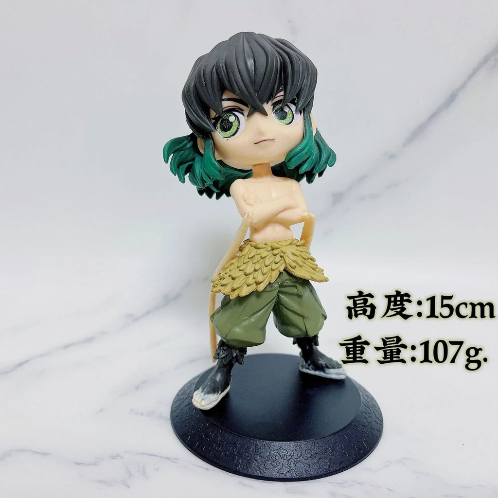 Anime Demon Slayer Action Figurine Kimetsu No Yaiba Figure Kamado Tanjirou Nezuko Agatsuma Zenitsu PVC Model Doll Toys
